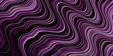 Eğrili hafif Mor vektör dokusu.