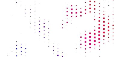 Koyu Mor, dikdörtgenlerde pembe vektör şablonu.