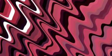 Koyu Mor, pembe çizgili vektör deseni.