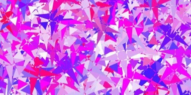 Çokgen formlu açık turuncu vektör arkaplanı. Üçgen şekilleri soyut bir şekilde renk değişimine sahiptir. Reklamlarınıza basit bir ekleme..