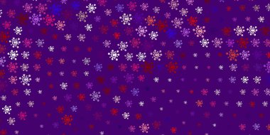 Açık Pembe, covid-19 sembollü sarı vektör arkaplan. Değişik tıbbi şekillere sahip renkli soyut çizimler. Tehlike ateşine karşı basit çizim.