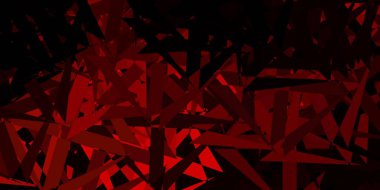 Koyu yeşil, üçgen şekilli sarı vektör düzeni. Üçgen şekilli, şekilli muhteşem soyut çizimler. Reklamlarınıza basit bir ekleme..