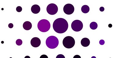 Dairesel hafif Mor vektör deseni.