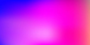 Açık pembe, mavi vektör gradyan bulanık arkaplan. Soyut tarzda gradyan olan renkli bir çizim. Çok amaçlı uygulama tasarımı.