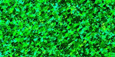 Açık mavi, rastgele üçgenli yeşil vektör dokusu. Üçgen şekilleri soyut bir şekilde renk değişimine sahiptir. Insperarion için tasarımı başlat.