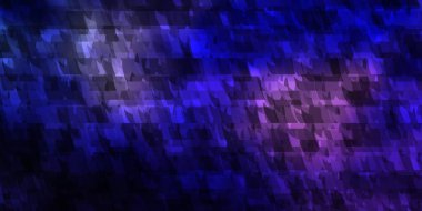 Koyu pembe, mavi vektör düzeni çizgiler, üçgenler. Soyut tarzda akıllı tasarım ve eğimli üçgenler. Web siteleri için desen.