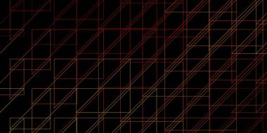 Koyu turuncu çizgili vektör düzeni. Keskin çizgileri olan basit bir tasarım. Reklamlar ve reklamlar için desen.