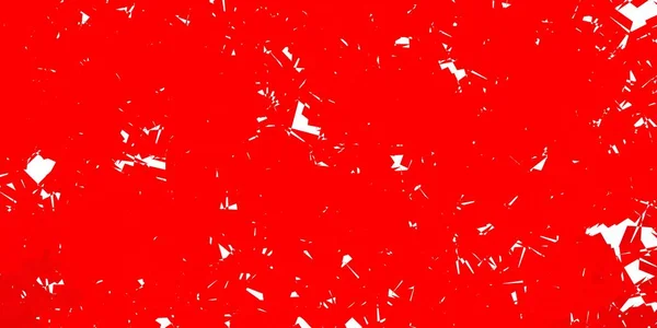 Fondo Pantalla Geométrica Vector Rojo Claro Poligonal Ilustración Decorativa Colorida — Vector de stock