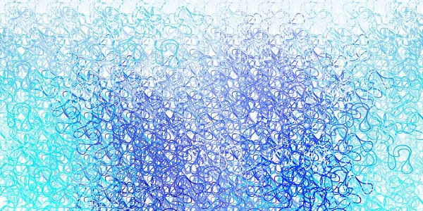 Светло Голубой Векторный Фон Круговой Дугой Красочная Иллюстрация Изогнутыми Линиями — стоковый вектор