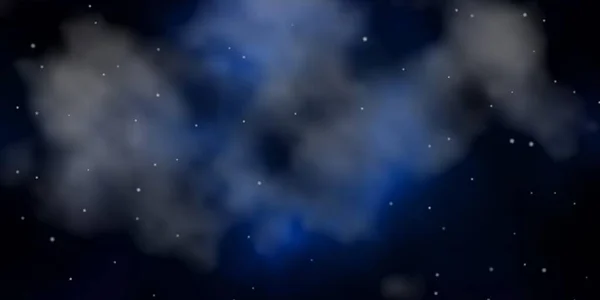 Тёмно Серая Векторная Текстура Красивыми Звездами — стоковый вектор