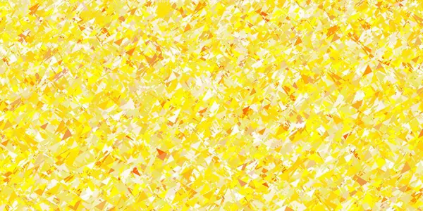 Modèle Vectoriel Jaune Clair Avec Style Polygonal Illustration Abstraite Gradient — Image vectorielle