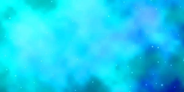 Светло Голубой Векторный Рисунок Абстрактными Звездами — стоковый вектор