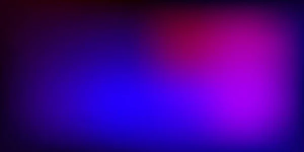 Bleu Foncé Motif Flou Gradient Vectoriel Rouge Illustration Colorée Abstraite — Image vectorielle