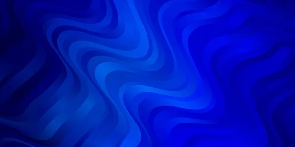 Светло Голубая Векторная Текстура Кривыми Линиями — стоковый вектор