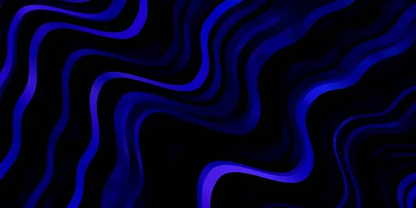ダークピンクの線の青いベクトルの背景 — ストックベクタ