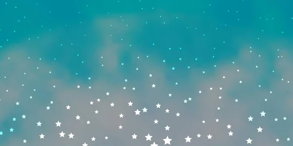 Rose Foncé Motif Vectoriel Bleu Avec Étoiles Abstraites — Image vectorielle
