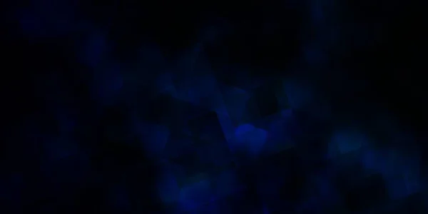 Темно Синій Векторний Фон Полігональним Стилем Красива Ілюстрація Трикутниками Стилі — стоковий вектор