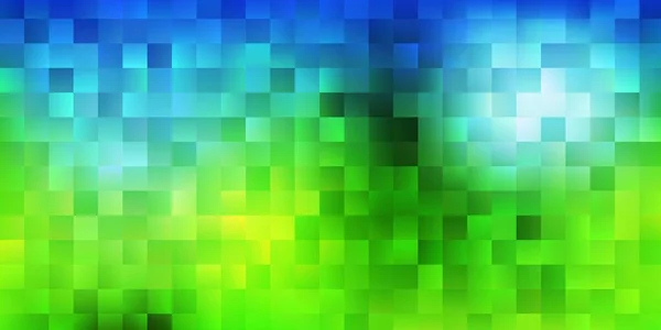 Açık mavi, sarı vektör kapağı kare şeklinde. Basit dikdörtgenlerle soyut gradyan çizimi. İşinizi tanıtmak için tasarlayın.