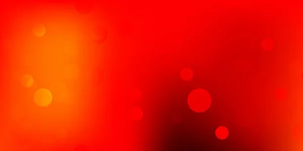 Светло Оранжевый Векторный Фон Случайными Формами Иллюстрация Красочными Формами Абстрактном — стоковый вектор