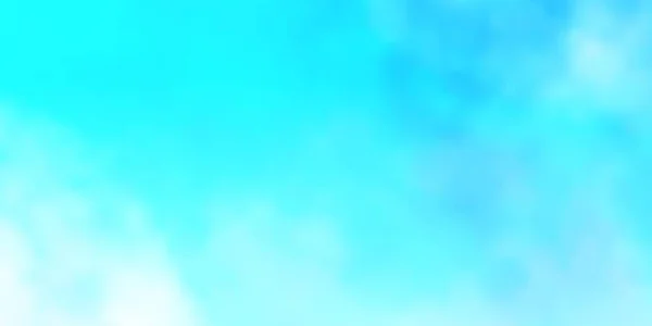 Layout Vettoriale Azzurro Chiaro Con Paesaggio Nuvoloso — Vettoriale Stock
