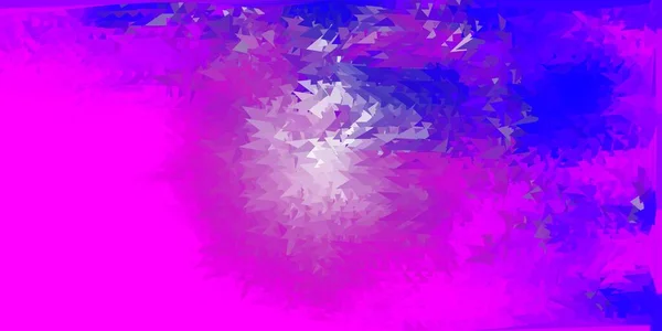 Disposition Polygonale Violet Clair Gradient Vectoriel Rose Illustration Abstraite Moderne — Image vectorielle