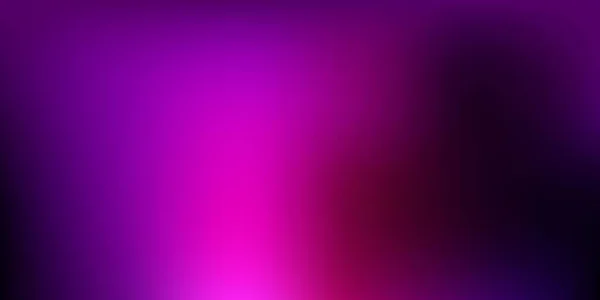 Dark Purple Pink Vector Blurred Background Colorful Gradient Abstract Illustration — Archivo Imágenes Vectoriales