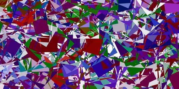 Световая Многоцветная Векторная Текстура Случайными Треугольниками Простой Дизайн Абстрактном Стиле — стоковый вектор