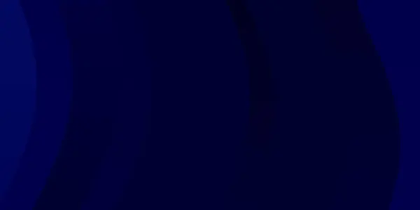Темный Синий Векторный Фон Изогнутыми Линиями — стоковый вектор