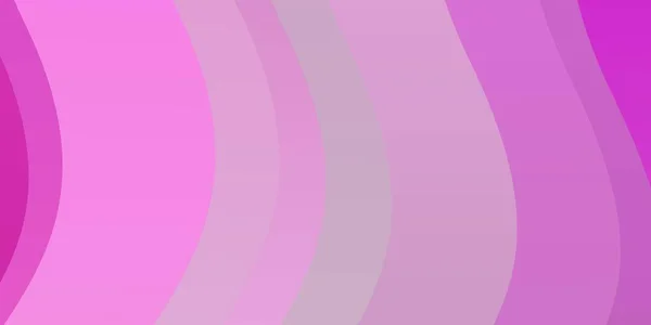 Шаблон Вектора Светло Розового Цвета Кривыми — стоковый вектор
