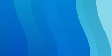 Bükülmüş çizgilerle hafif Mavili vektör arkaplanı.