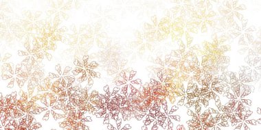 Açık yeşil, sarı vektör soyut arka plan ve yapraklar. Bulanık arkaplanda, gradyanı olan yapraklar. Bahar partileri için renkli desen.