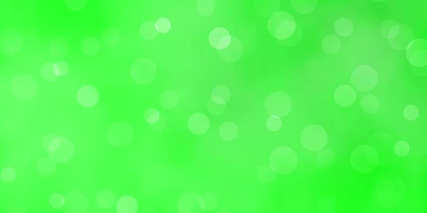 Hellgrüner Vektorhintergrund Mit Flecken — Stockvektor
