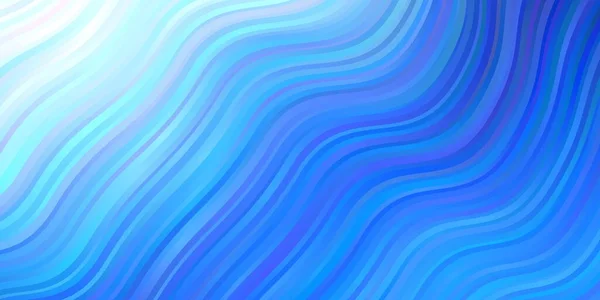 Texture Vectorielle Bleu Clair Avec Des Lignes Douces — Image vectorielle