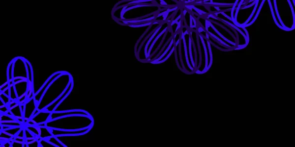 Violet Foncé Fond Vectoriel Rose Avec Des Formes Aléatoires Design — Image vectorielle