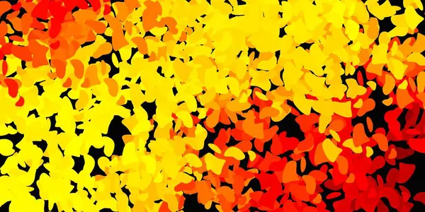Светло Оранжевый Векторный Шаблон Абстрактной Формой Красочные Абстрактные Формы Градиентом — стоковый вектор