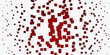 Dikdörtgenli açık kırmızı vektör arkaplanı.