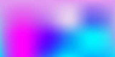 Açık pembe, mavi vektör bulanık deseni. Bulanık gradyan ile soyut renkli çizim. Cep telefonları için arkaplan.