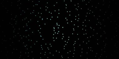 Koyu mavi, parlak yıldızlı yeşil vektör düzeni.