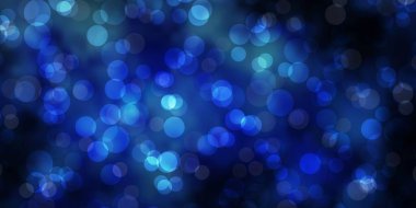 Çemberli hafif Mavili vektör arkaplanı.