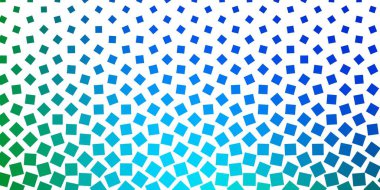 Açık Mavi, çokgen biçiminde yeşil vektör arkaplanı.