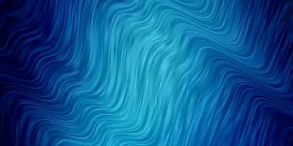 Textura Vectorial Azul Oscuro Con Curvas — Vector de stock