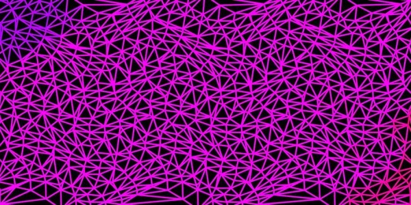 Светло Фиолетовый Розовый Вектор Фоне Треугольника Мозаичная Красочная Иллюстрация Треугольной — стоковый вектор