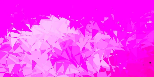 浅粉色矢量布局与三角形形式 具有现代风格三角形形式的智能抽象说明 登陆页材料 — 图库矢量图片