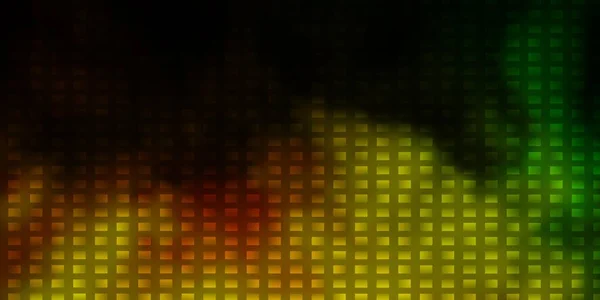 Світло Зелений Жовтий Векторний Шаблон Прямокутниками Абстрактна Градієнтна Ілюстрація Різнокольоровими — стоковий вектор