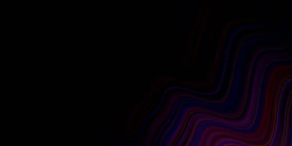 Темно Фиолетовый Векторный Узор Линиями Геометрическая Иллюстрация Абстрактном Стиле Градиентом — стоковый вектор