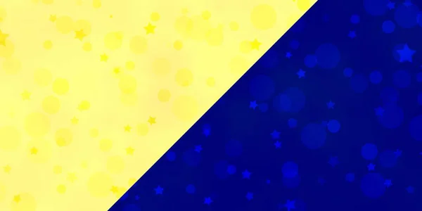 Vector Texture Circles Stars Colorful Illustration Gradient Dots Stars Template — Image vectorielle
