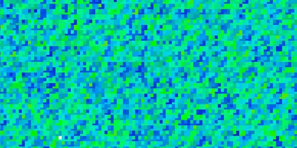 Lichtblauwe Groene Vectorachtergrond Met Rechthoeken — Stockvector