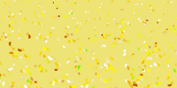 Ανοιχτό Πράσινο Κίτρινο Διανυσματικό Μοτίβο Αφηρημένα Σχήματα Σύγχρονη Αφηρημένη Απεικόνιση — Διανυσματικό Αρχείο