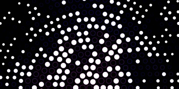 Σκούρο Μωβ Διάνυσμα Πρότυπο Κύκλους — Διανυσματικό Αρχείο