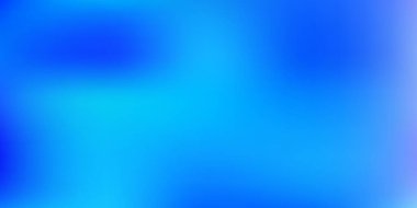 Açık mavi vektör arkaplanı bulanıklaştırdı. Bulanık gradyanı olan renkli soyut çizimler. Çok amaçlı uygulama tasarımı.